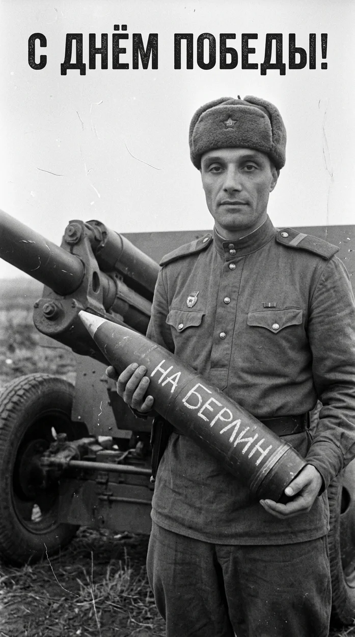 Ретро открытка На Берлин с вашим фото