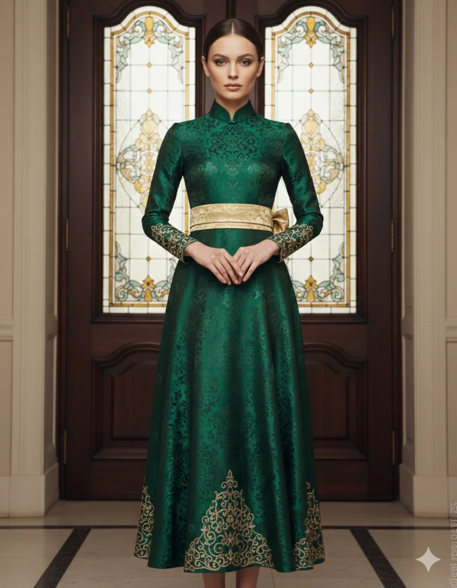 Замена платья - Аристократичный, восточный, кутюрный образ