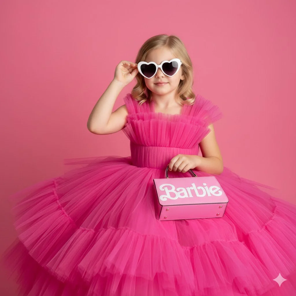 ИИ-фотосессия — Barbie World