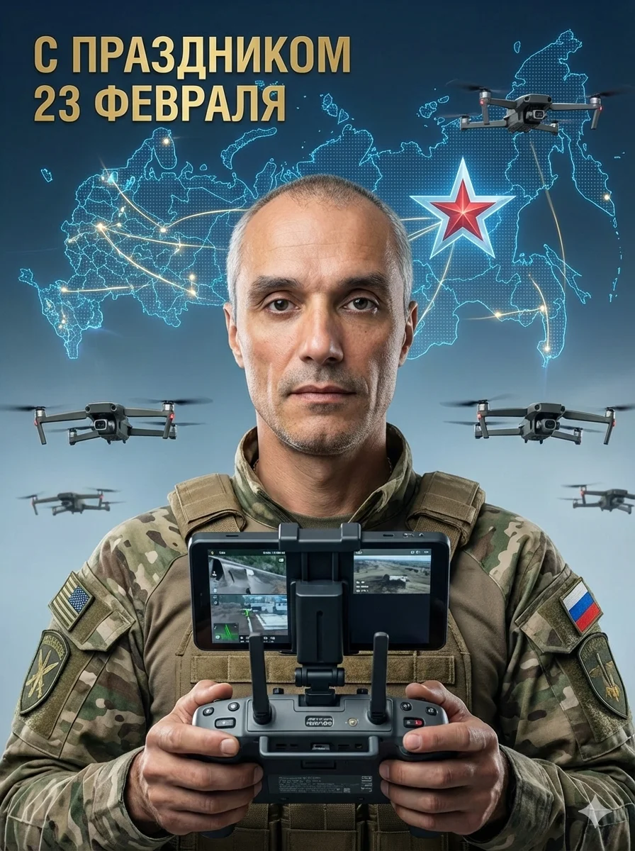 23 февраля - беспилотные войска