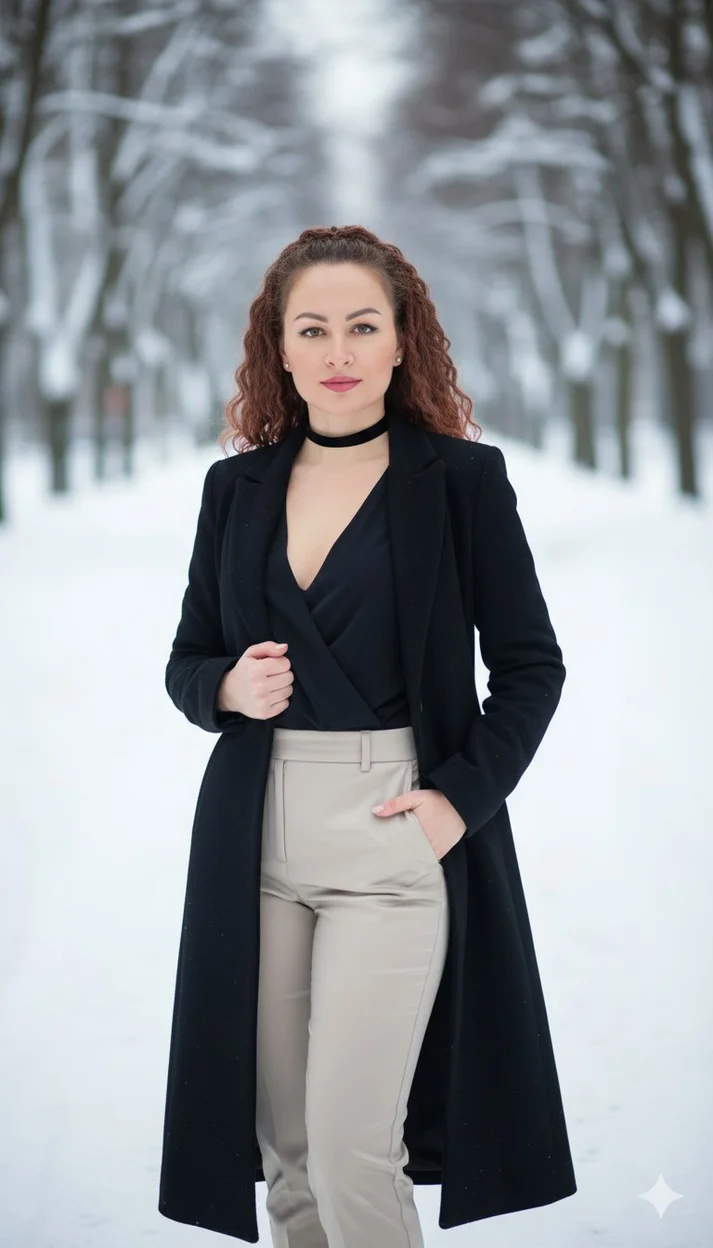 Снежный стрит-стайл