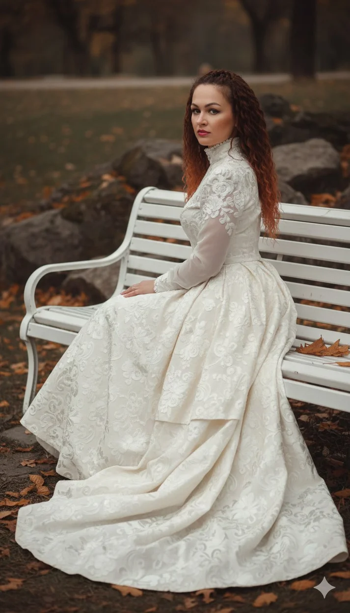 Винтажная осень в саду