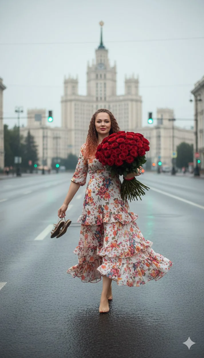 ИИ-фотосессия — После дождя