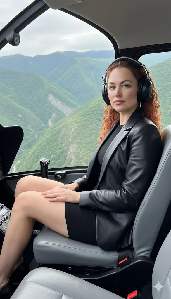 ИИ-фотосессия — Горный Авиа-Шик