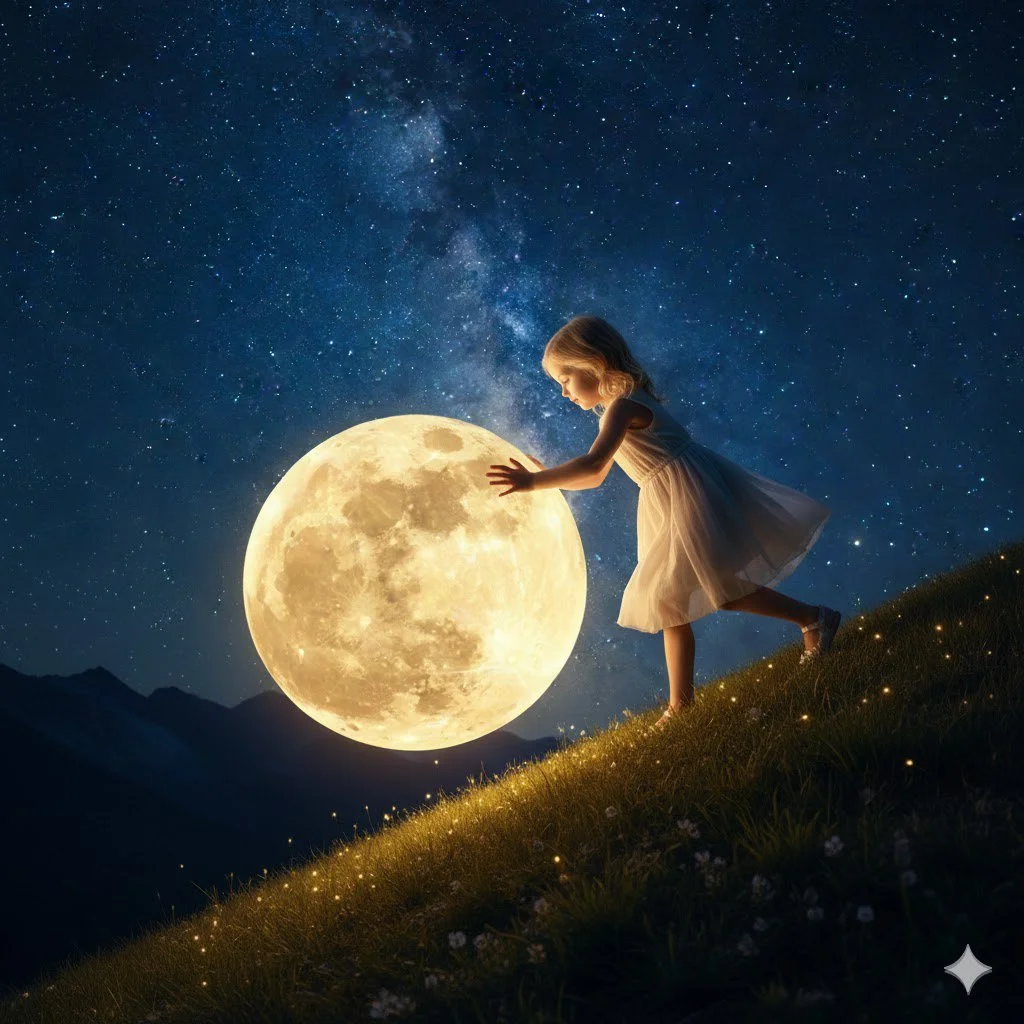 Золотая луна