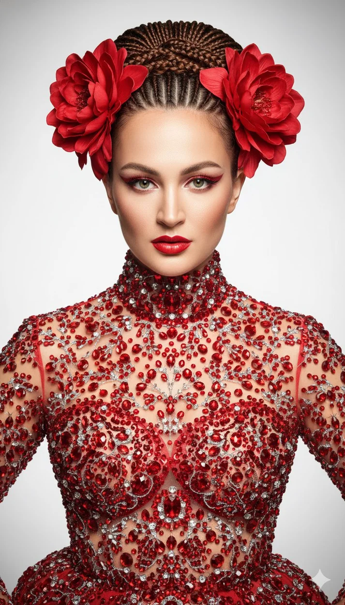 Алая корона Haute Couture
