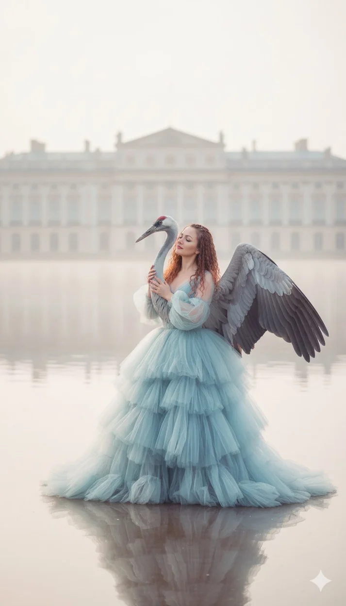 Сказочная встреча у дворца