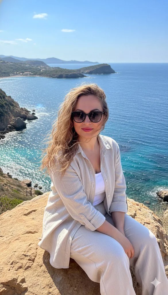 Лазурный бриз на скалах