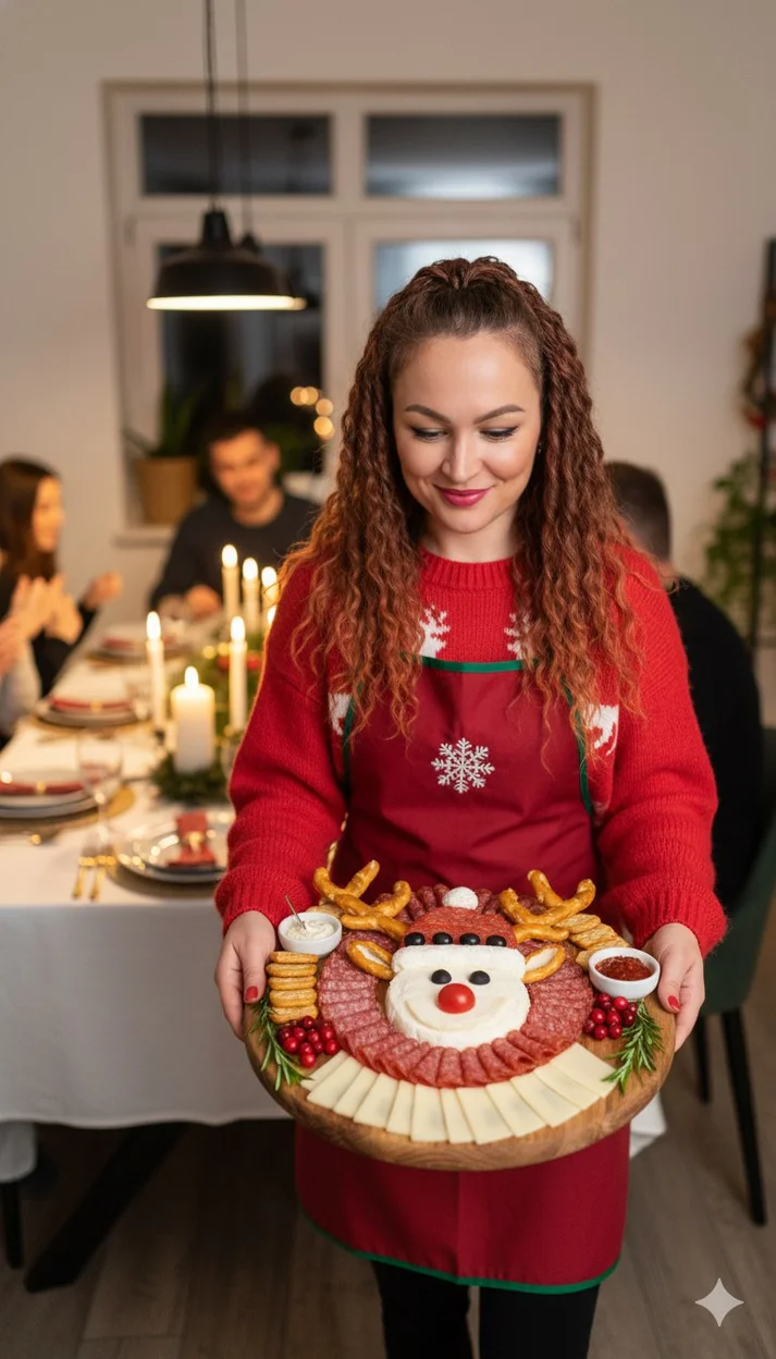 Рождественский олень: Уютный фуд-арт