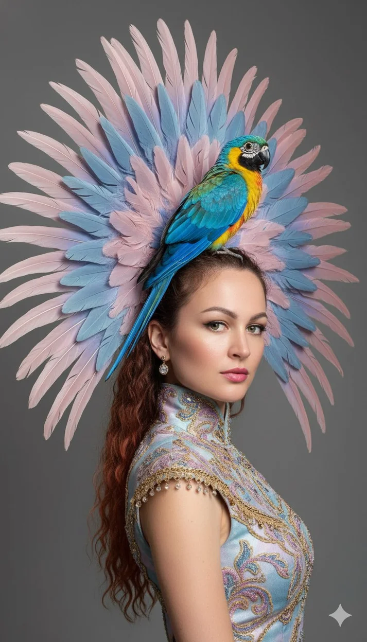 ИИ-фотосессия — Птица счастья