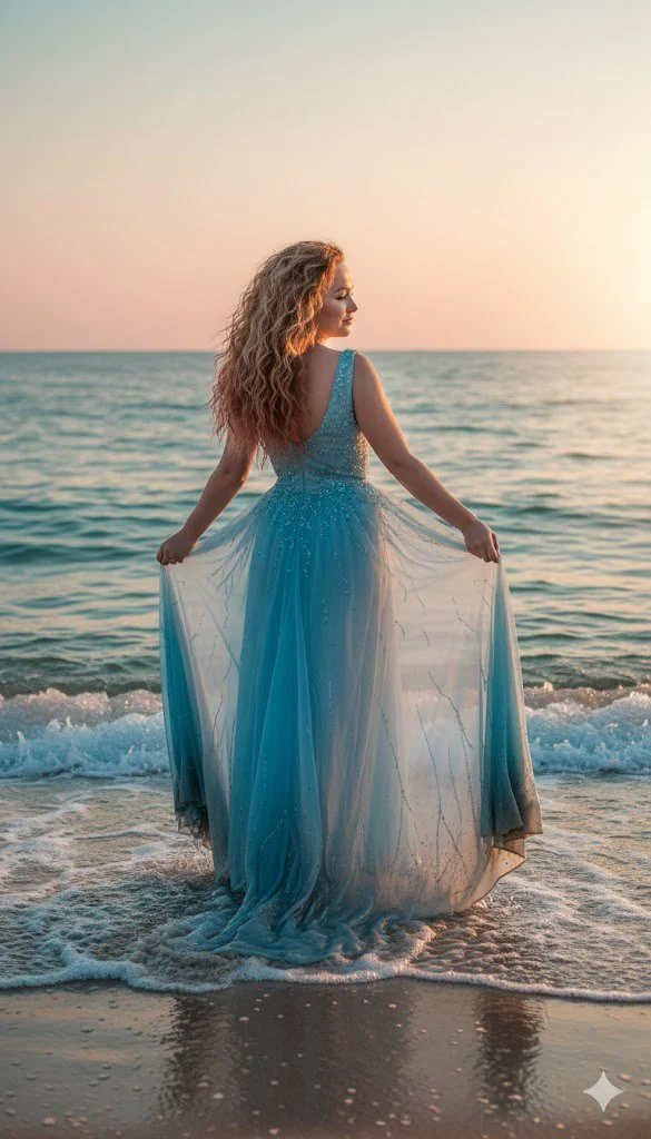 Сияние лазурного шлейфа