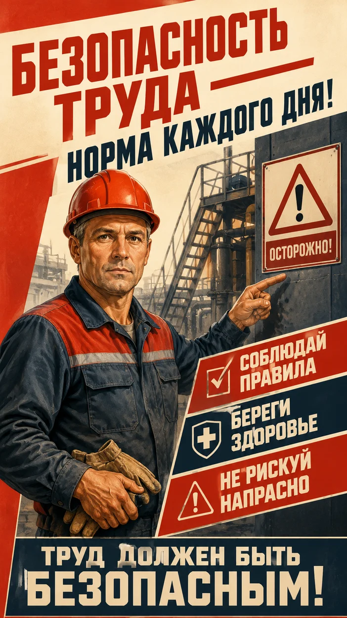 Фотосессия рабочего с выраженной социальной идеей