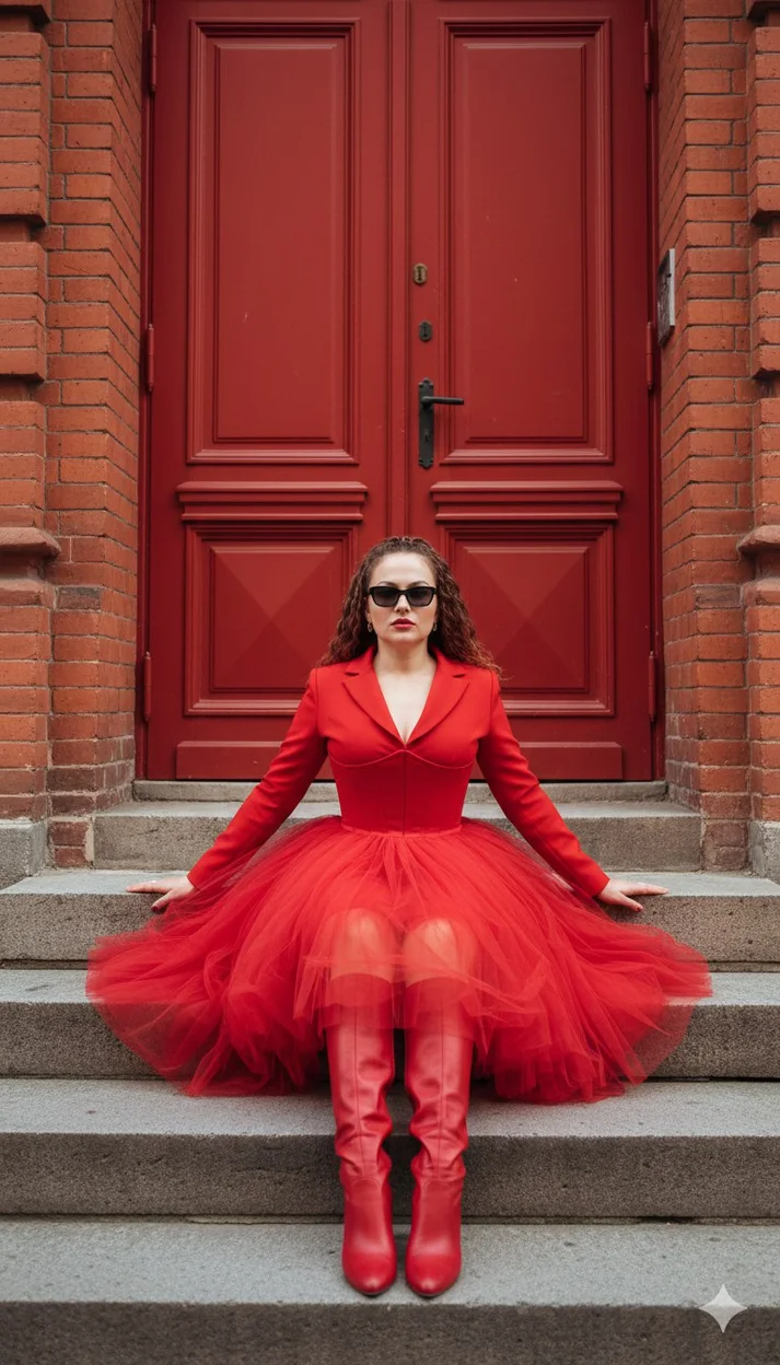 Алый Editorial: Городской Шик