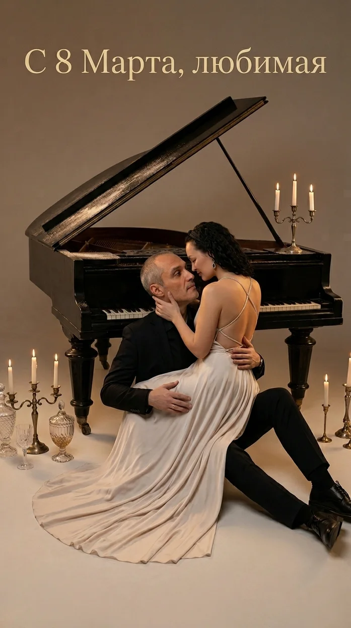 с 8 Марта. любимая