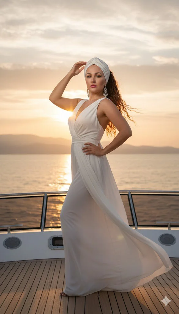 Восточный шик на палубе