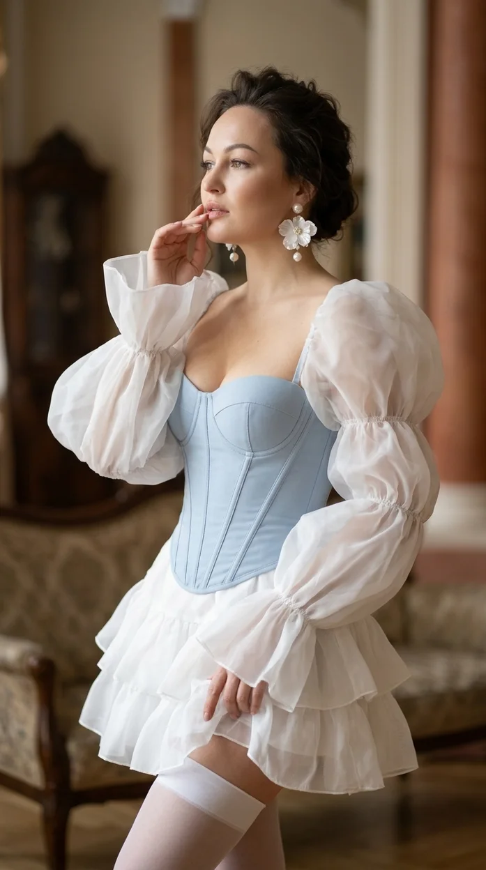 ИИ портрет девушки 