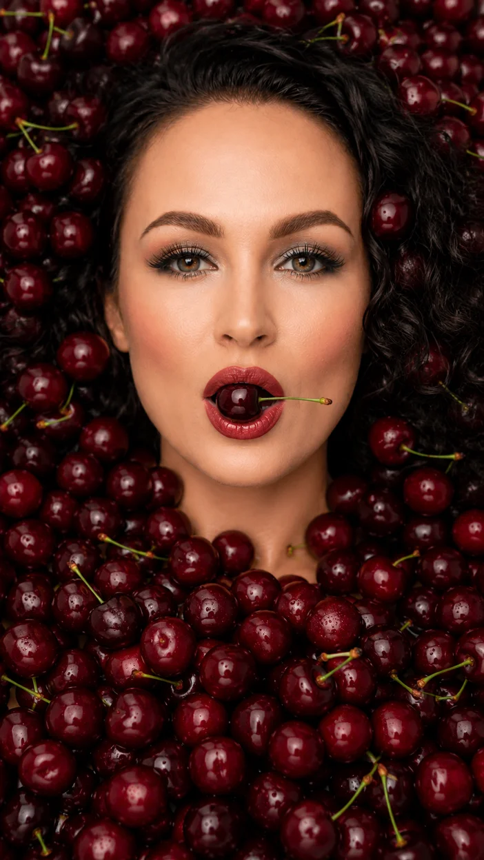 Фотооткрытка для подруги с пожеланием "Сияй и улыбайся!"