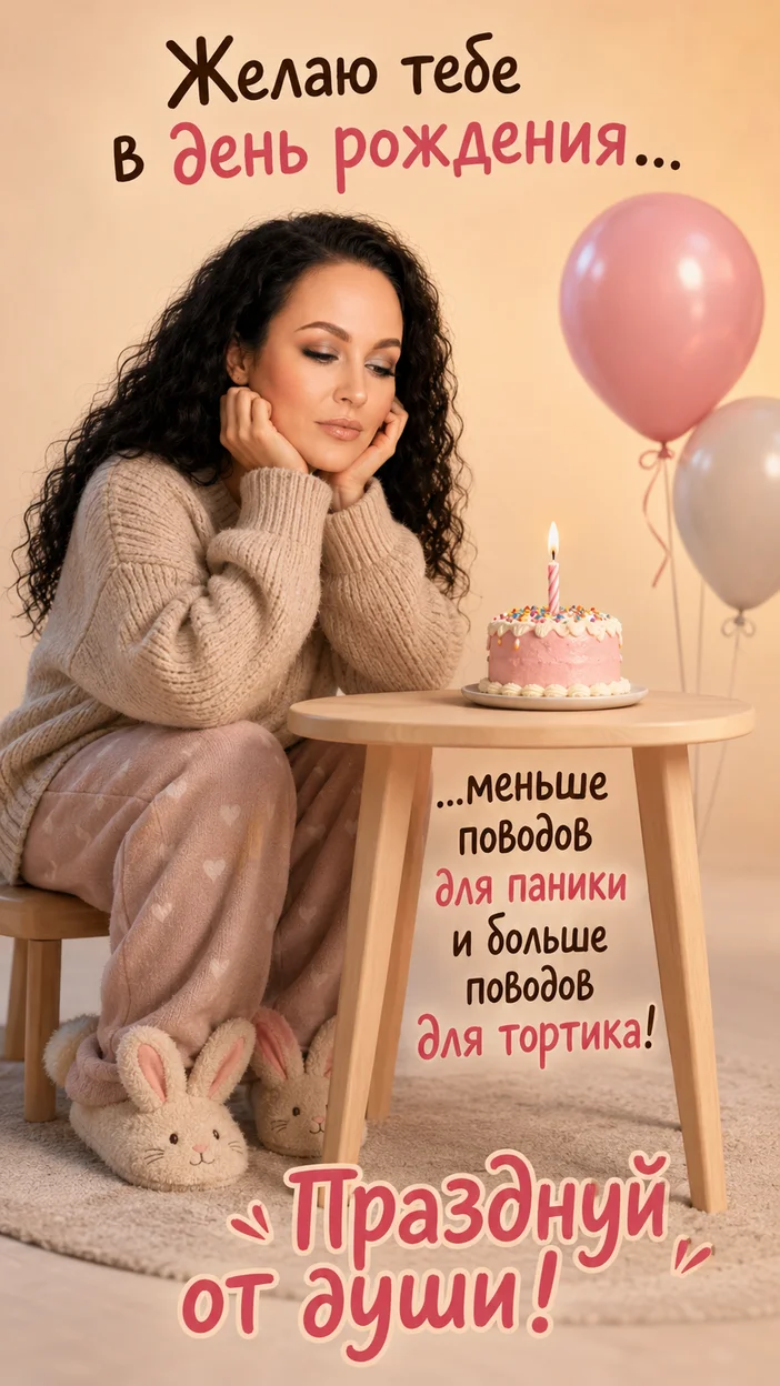 Фотосессия задумчивый у свечки в милой 3D‑иллюстрации