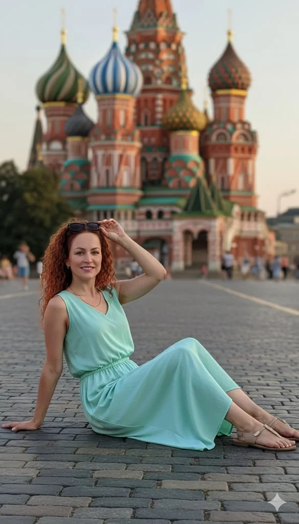 Летний вечер на Красной площади