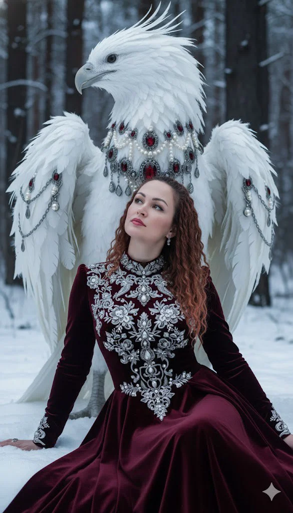 Мистическая Зима и Белая Птица