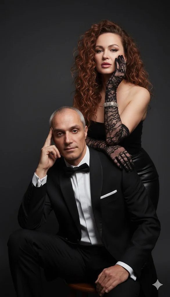 Тёмный гламур и кружево