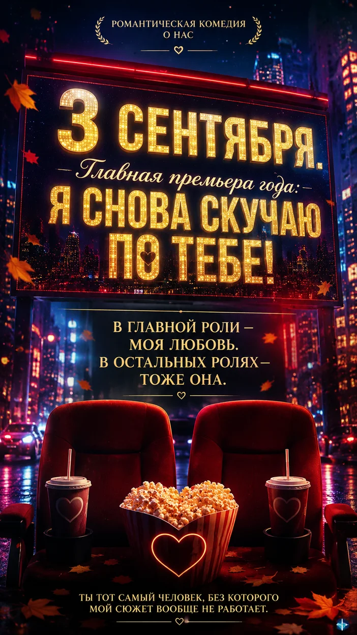 Фотосессия киноафиши к 3 сентября