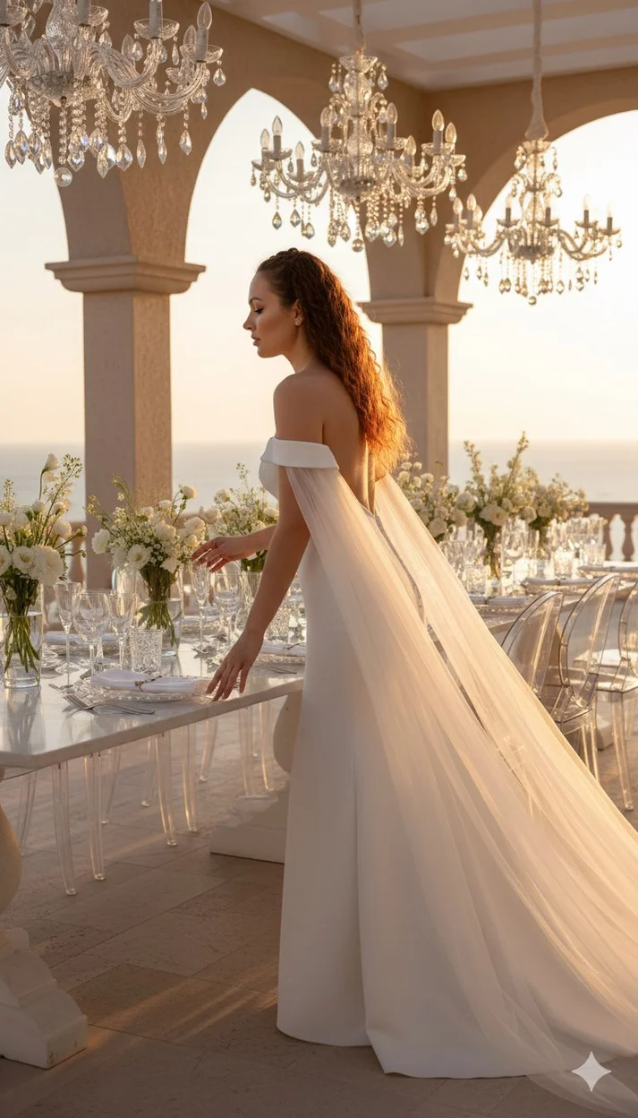 Свадьба у моря: хрустальная нежность