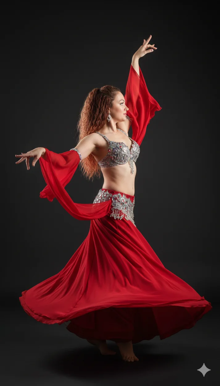 Студийная танцевальная сцена 