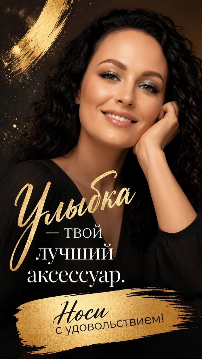 Улыбка — лучший аксессуар