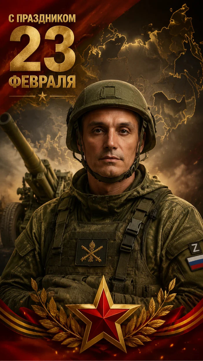 23 февраля - артиллеристы 