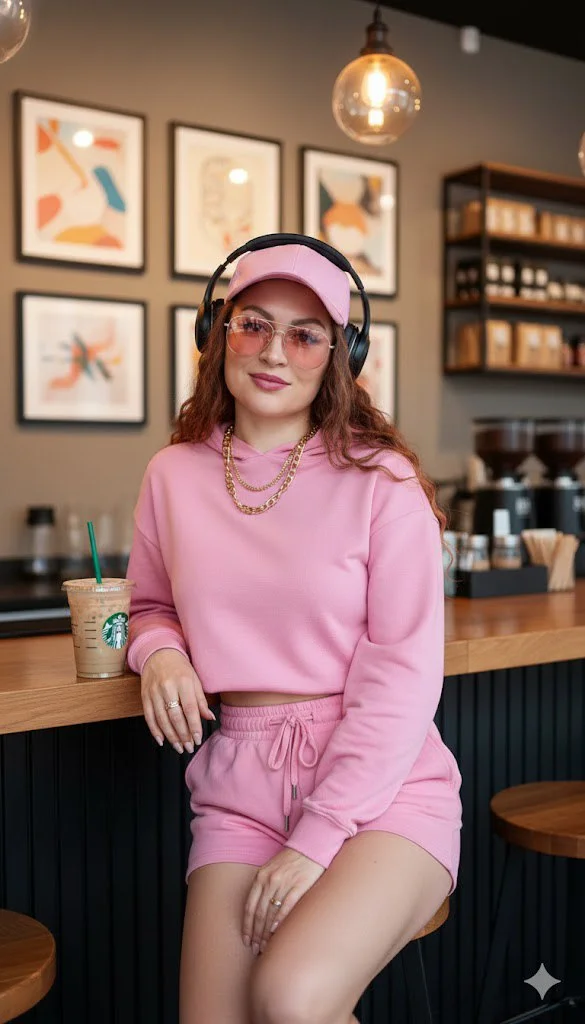 ИИ-фотосессия — Pink Lifestyle