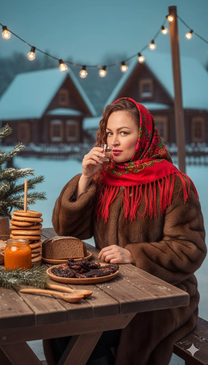 Русская зима в усадьбе