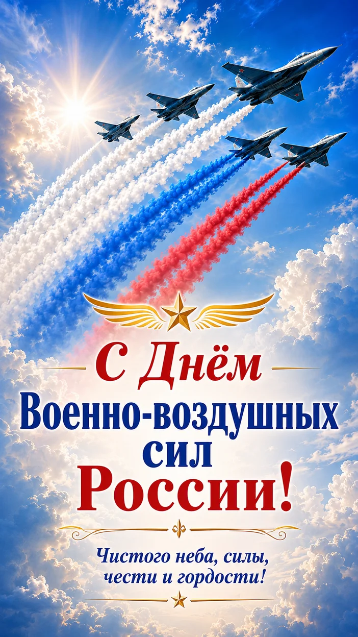 Аудиооткрытка на ВВС России