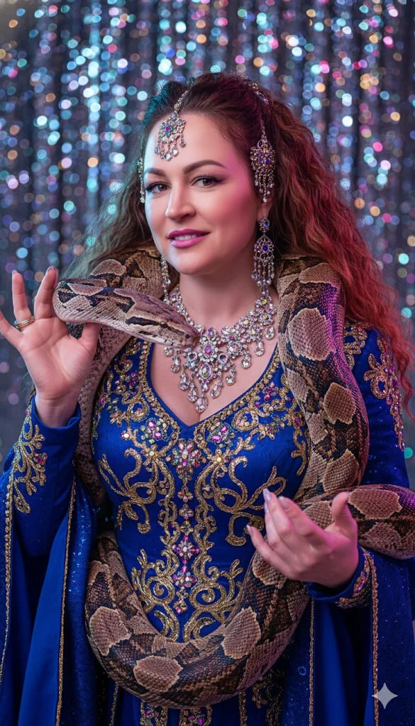 Неоновый Восток: радужная чешуя