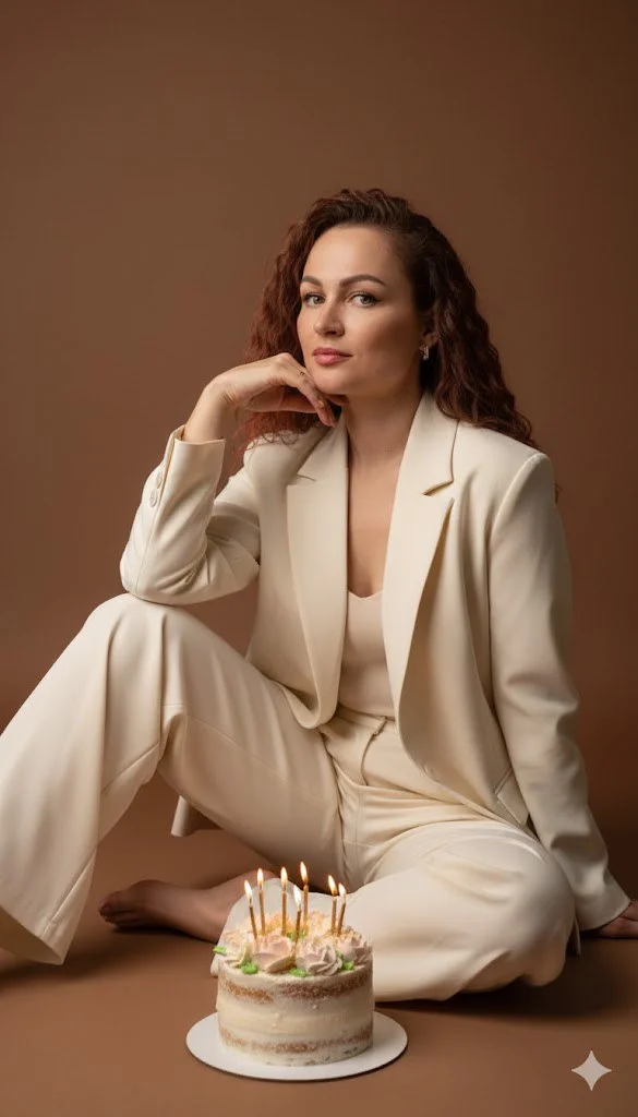 ИИ-фотосессия — День Рождения в Стиле Casual