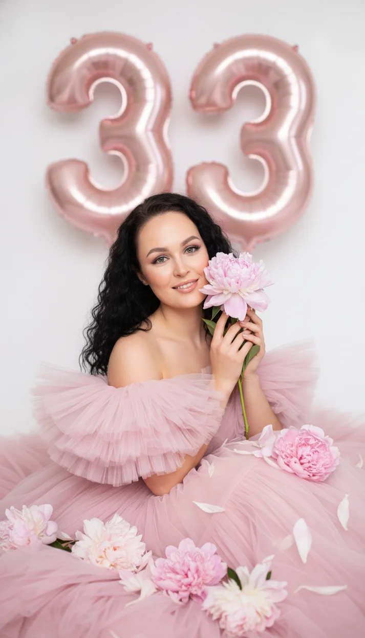  Фотосессия на день рождения 33 года