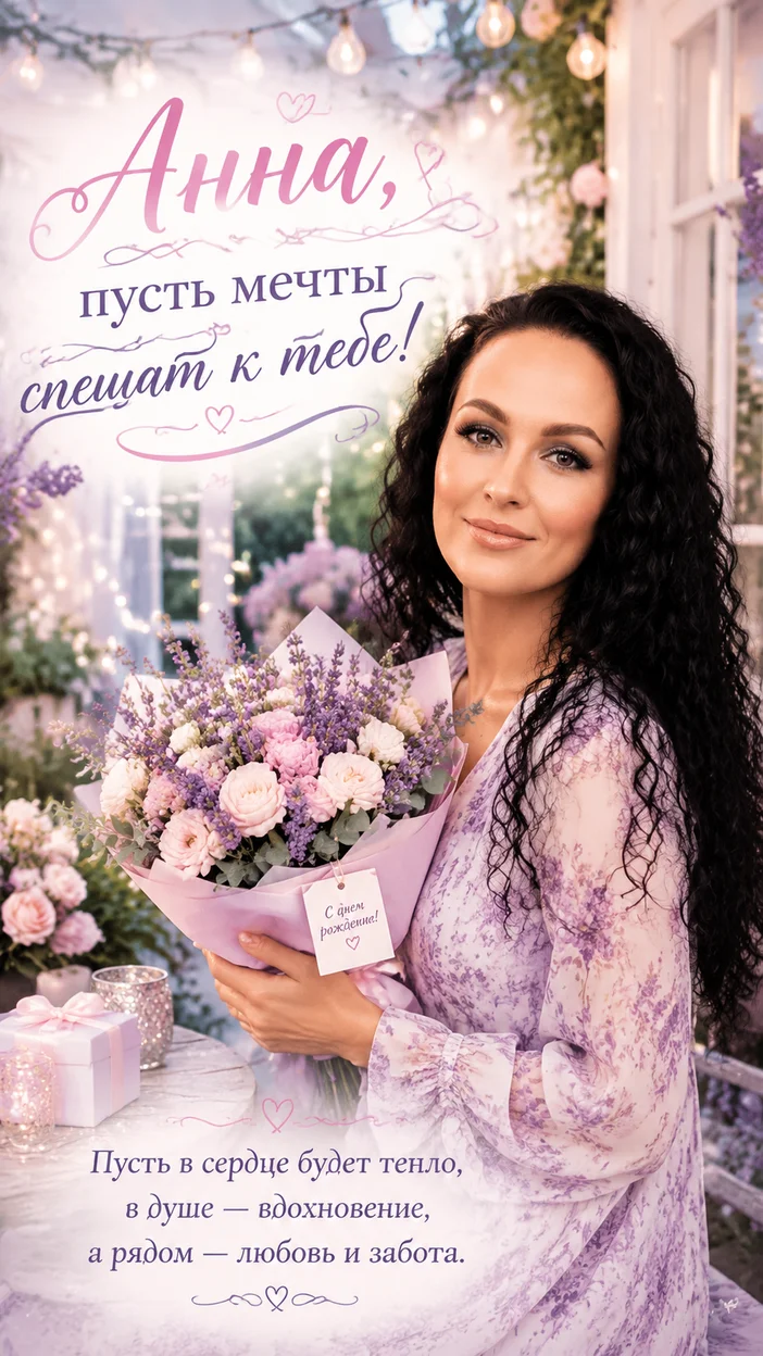 Фотосессия Анны на светлой веранде с мечтами