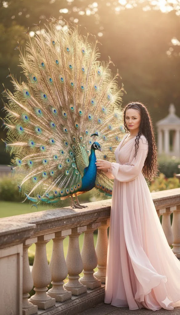 Бирюзовый веер: магия цвета