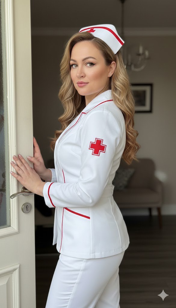 Ангел милосердия: белый глянец