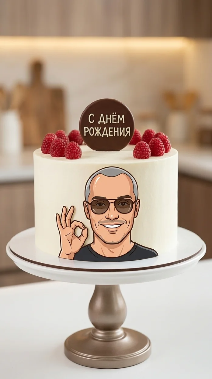 Торт на день роджения