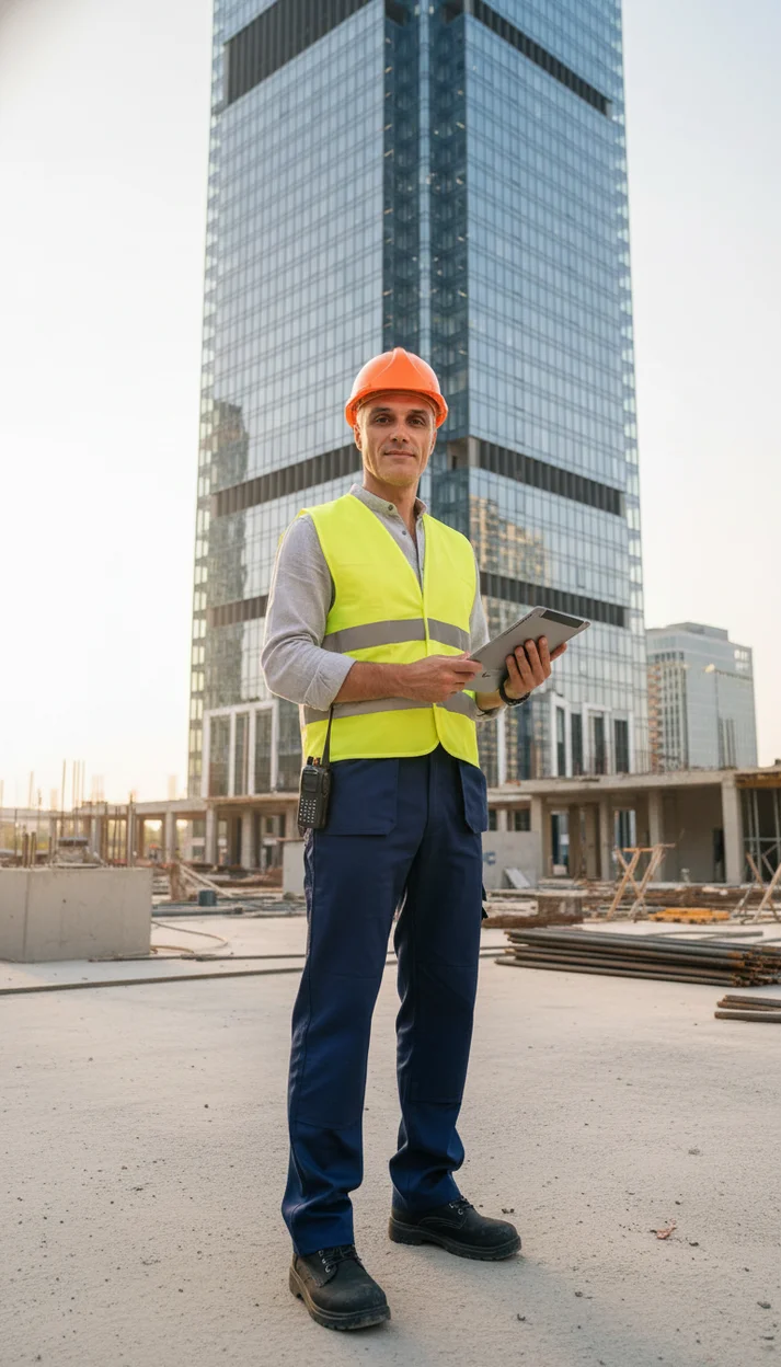 Прораб на стройке