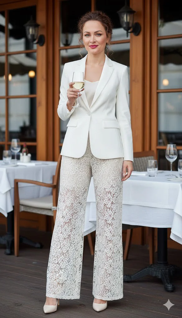Дневной шик в ресторане