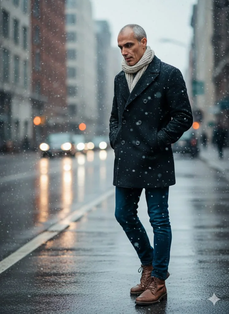 Огни зимнего города