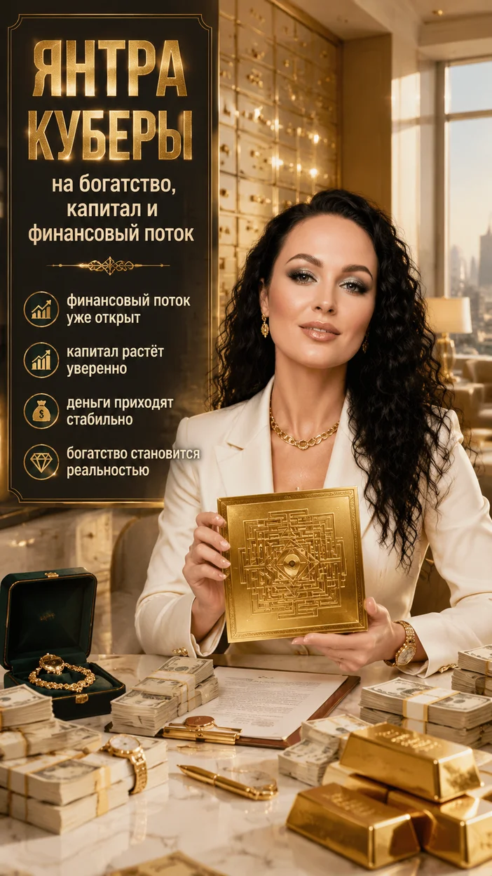 Янтра Куберы — на богатство, капитал и финансовый поток