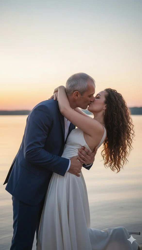 Закат у воды