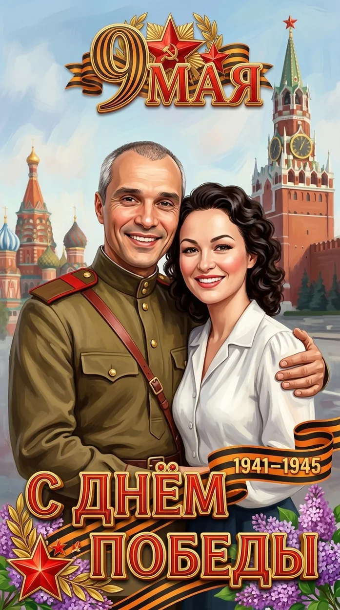 9 мая иллюстрация
