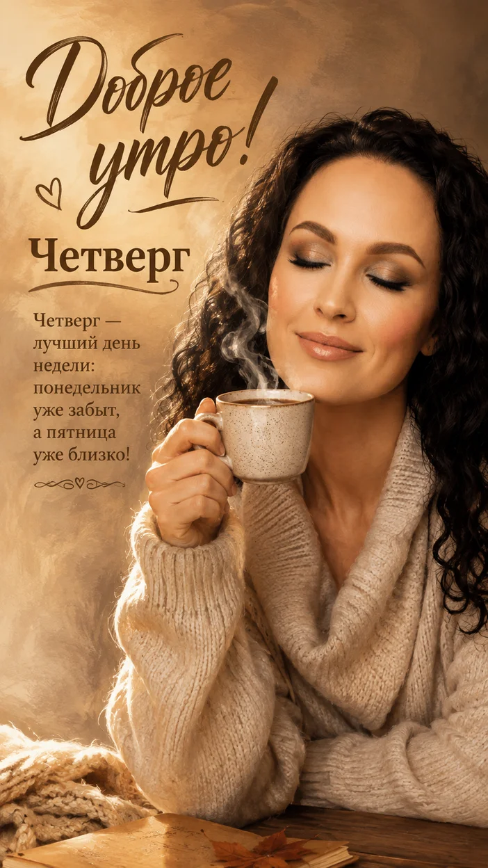 Фотооткрытка для всех с текстом "Доброе утро!"