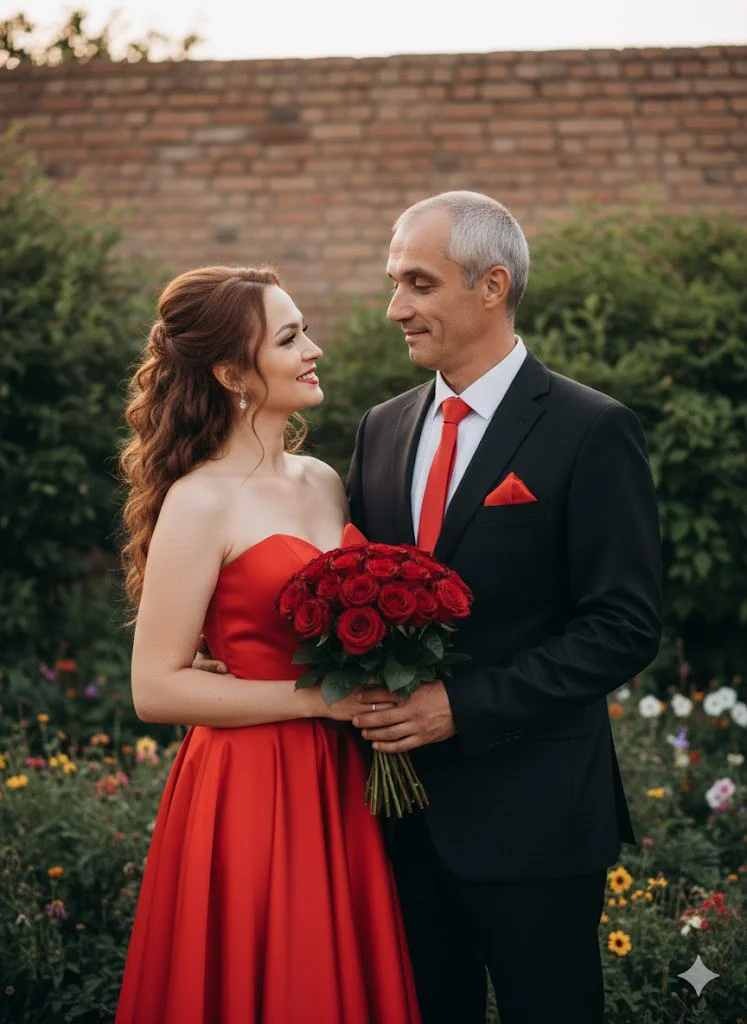 Вечер в алых розах