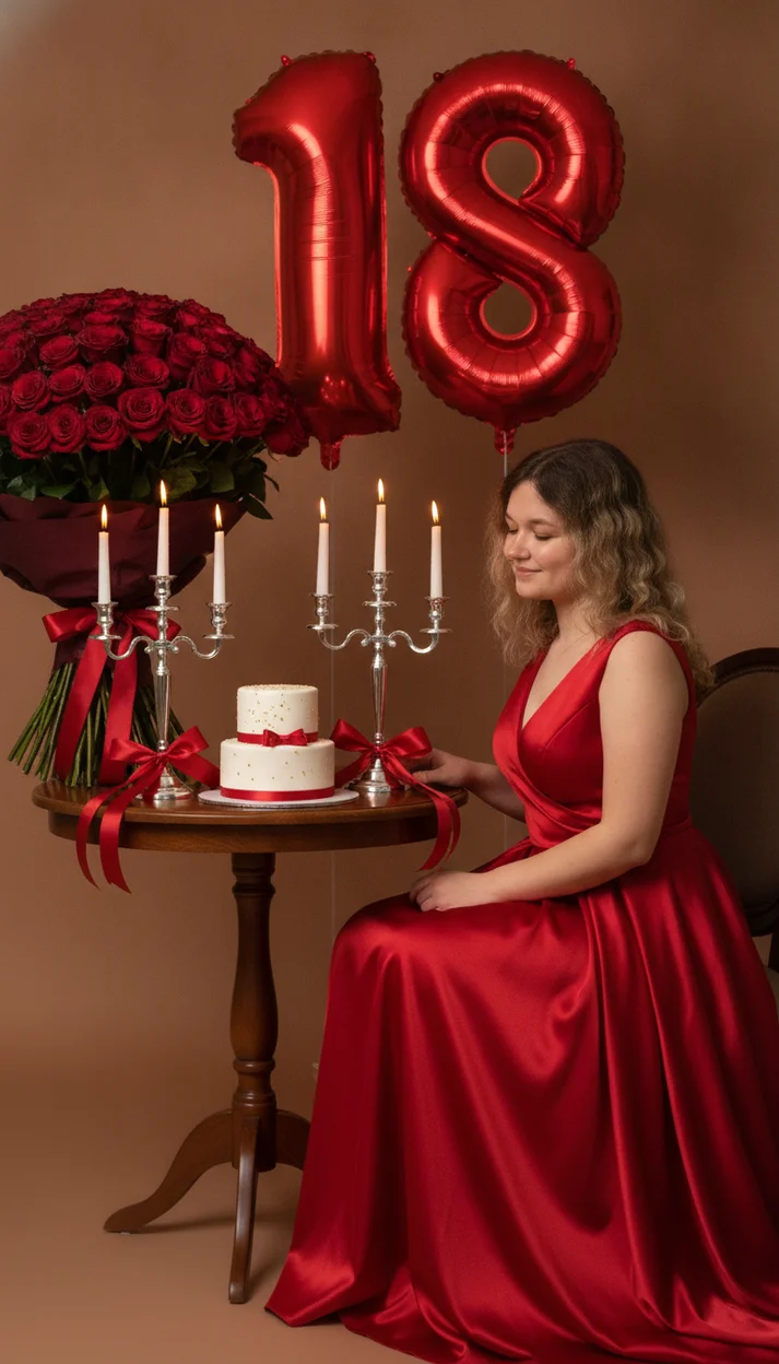 Фотосессия на ДР 18 лет 