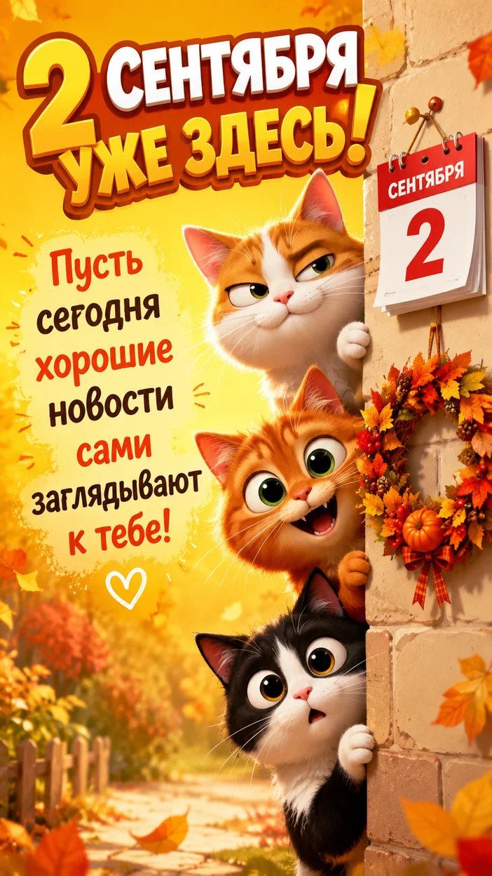 Фотосессия трёх котов у стены